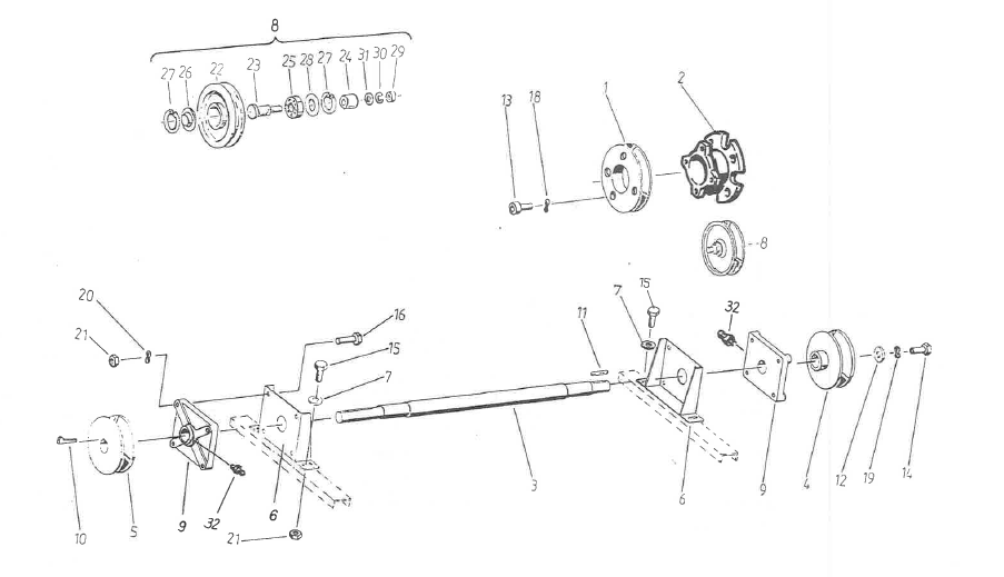 524_1997_239_Abscheidetrommelantrieb