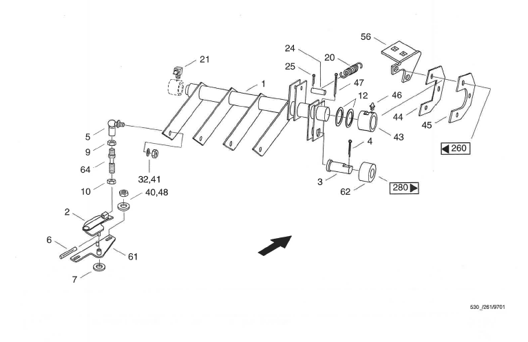530_1996_261_Fadenandruecker_Steuerwelle