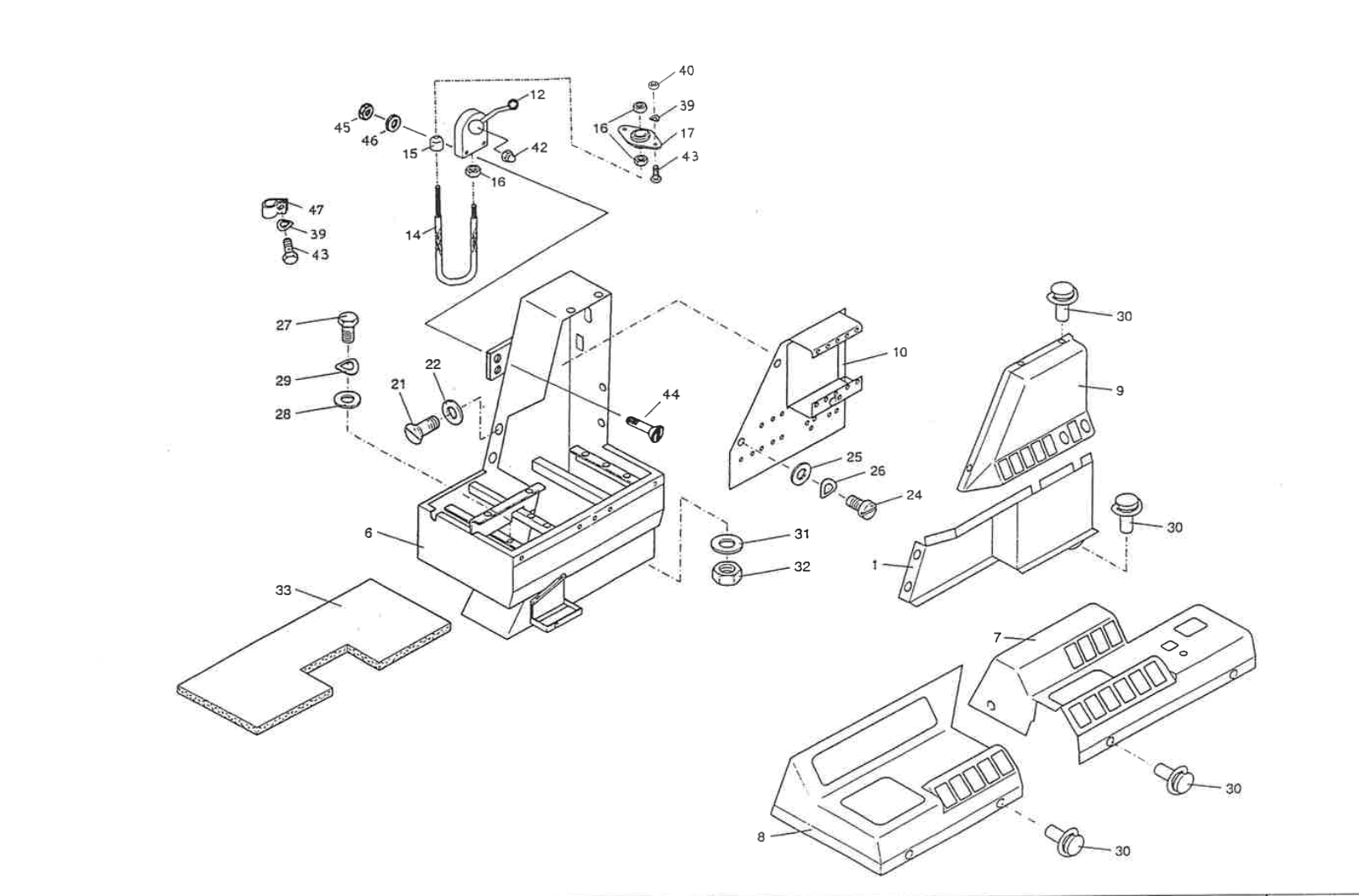 CASE_525_1998_120_Bedienpult