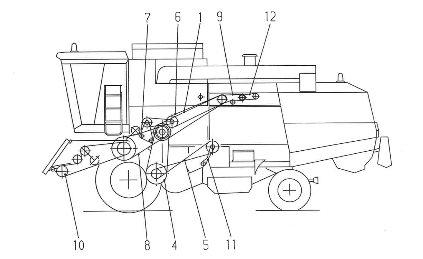 CASE_525_1998_073_Antriebselemente_links