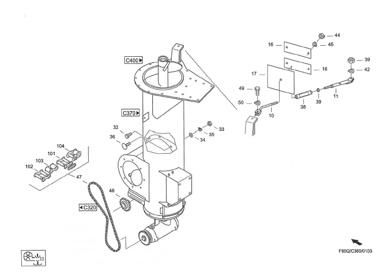 CF60_2001_C360_Steigschnecke_Anbauteile