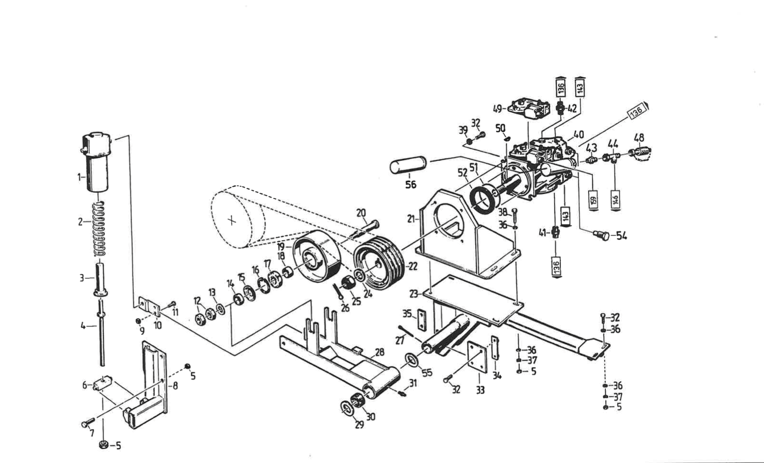 CASE_527_1998_142_Fahrhydraulik_HyfaPumpe_S