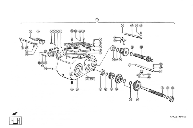 CF70_2001_E192_Schaltgetriebe