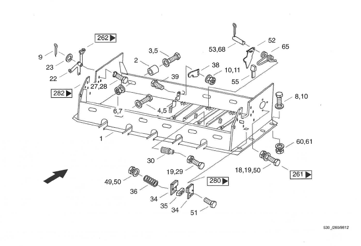 530_1996_260_Gestell_Knuepfapparat