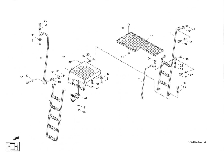 CF70_2001_E220_Aufstieg_hinten