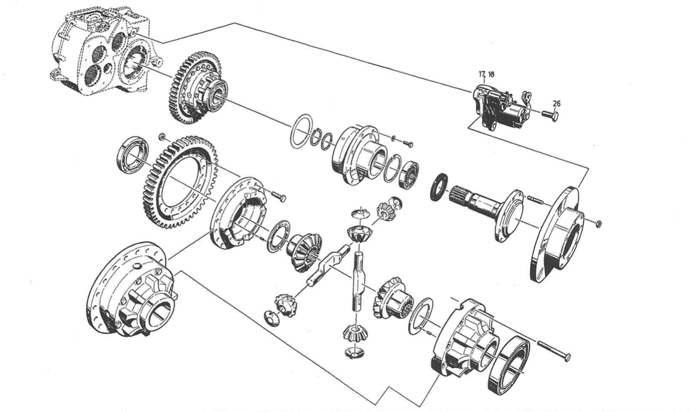 527_1995_177_Stirnradschaltgetriebe_IV_Antriebswellen_Ausgleichsgetriebe