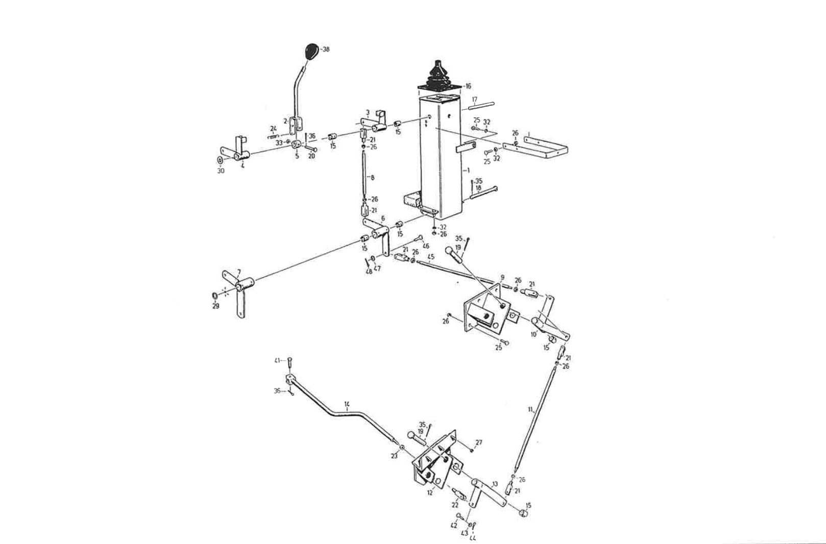 CASE_525_1998_124a_Schaltung_Schaltgestange_S