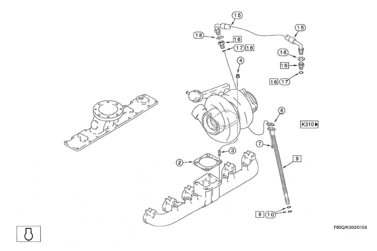 CF70_2001_K300_Turbolader_Anbauteile