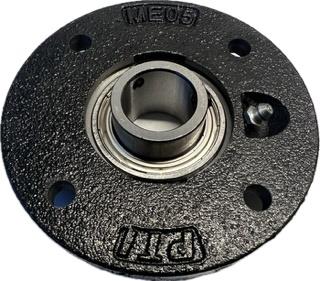 Flanschlagergehäuse, zentriert