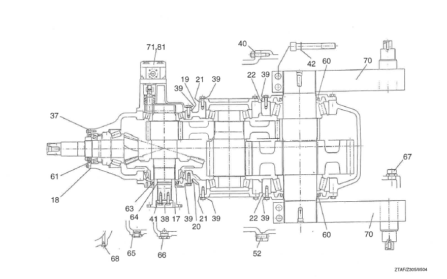 540_1997_Z305_Hauptgetriebe