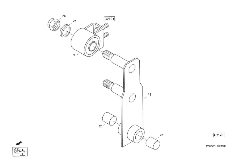 CF70_2001_C190_Schwinge_vorn