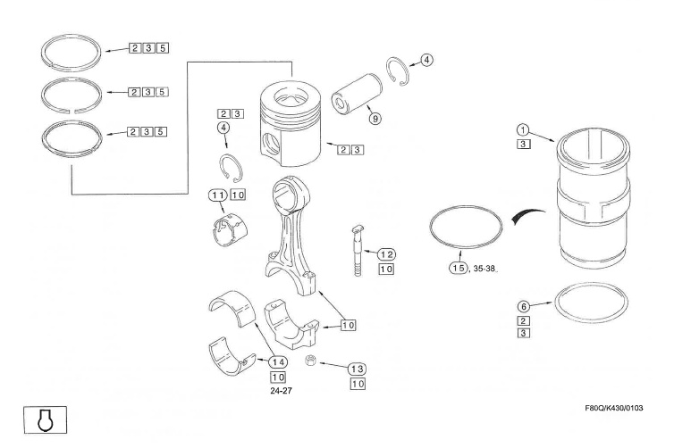 CF70_2001_K430_Kolben_Pleuelstange