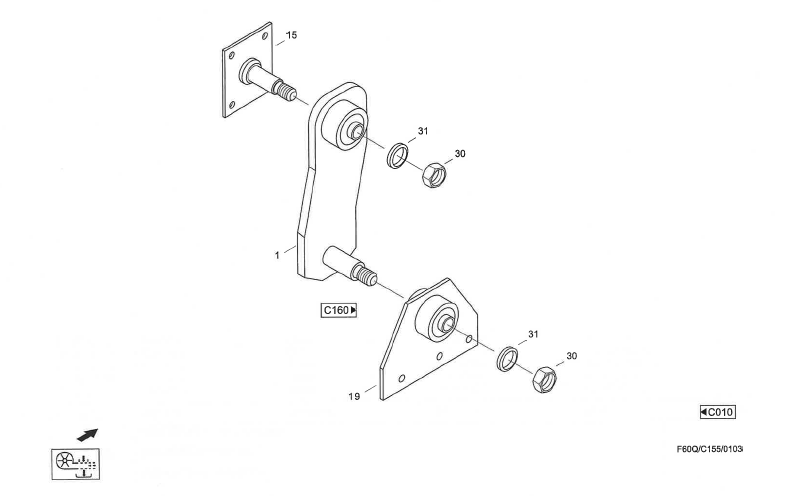 CF60_2001_C155_Schwinge_hinten