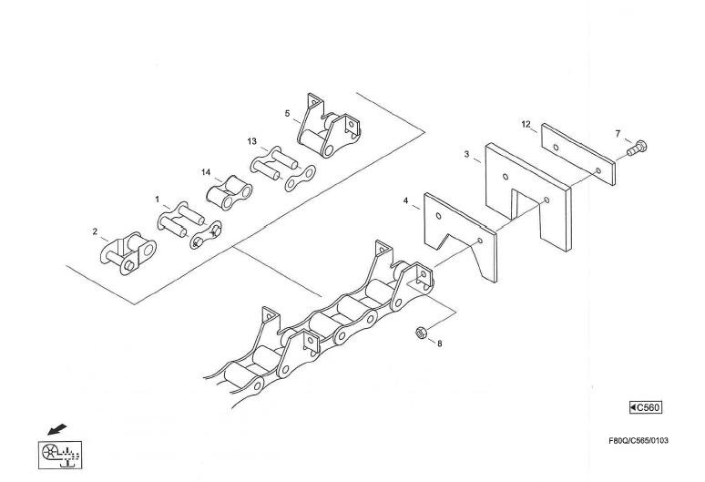 CF60_2001_C565_Elevatorkette_Aehrenelevator