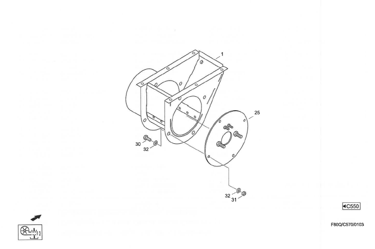 CF60_2001_C570_Auswurfkopf
