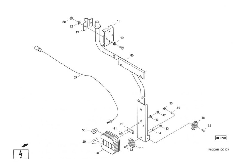 CF70_2001_H110_Lampentraeger_rechts