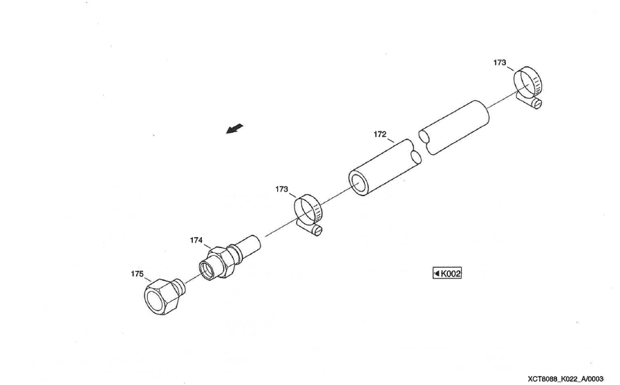 CF80_2000_K022_Ablassschlauch