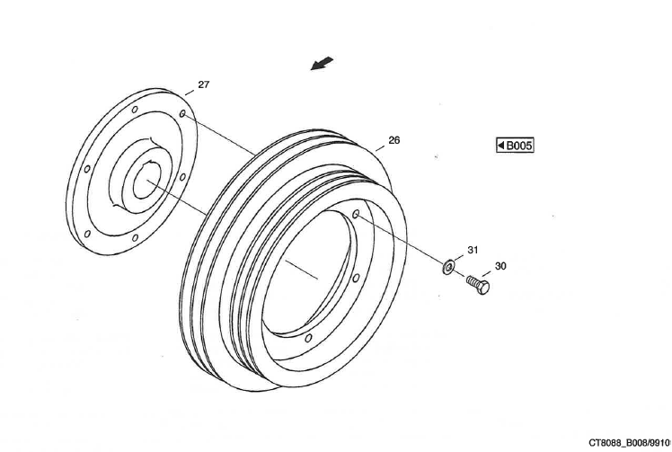 CF80_2000_B008_Keilriemenscheibe