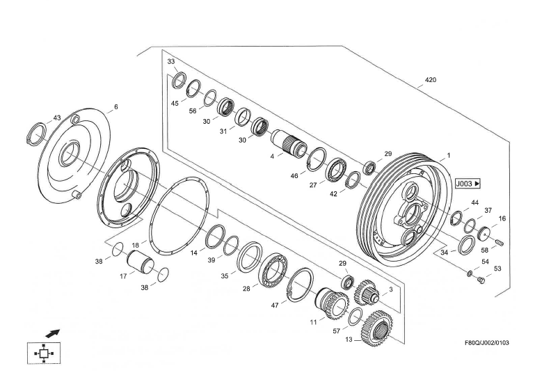 CF70_2001_J002_Dreschtrommelgetriebe