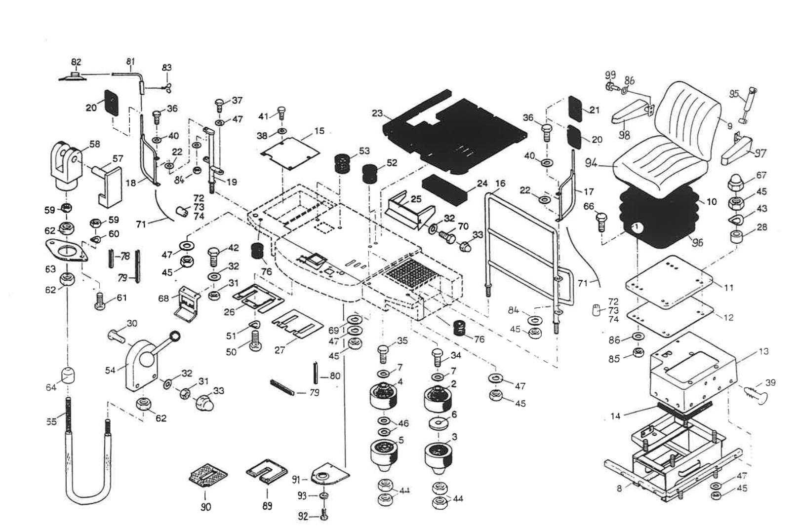 CASE_525_1998_111_Fahrerstandsaufbau_Fahrersitz