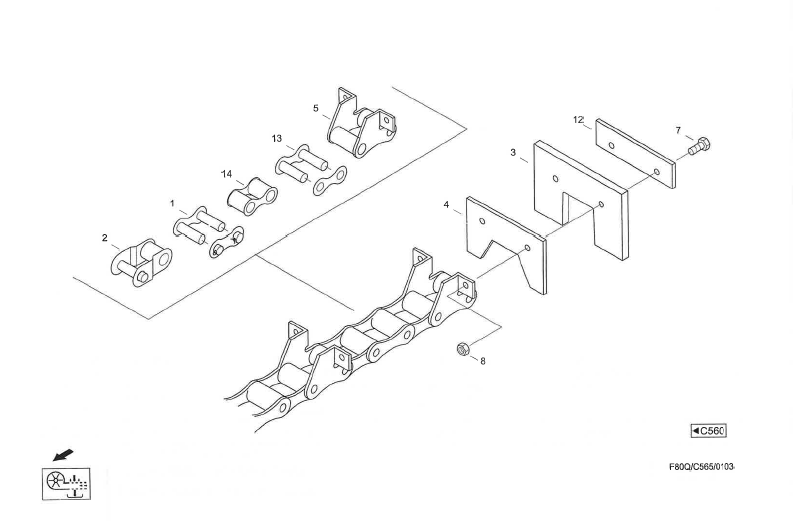 CF70_2001_C565_Elevatorkette_Aehrenelevator